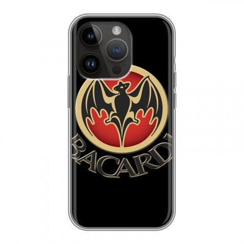 Дизайнерский силиконовый чехол для Iphone 14 Pro Bacardi