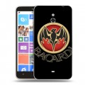 Дизайнерский пластиковый чехол для Nokia Lumia 1320 Bacardi