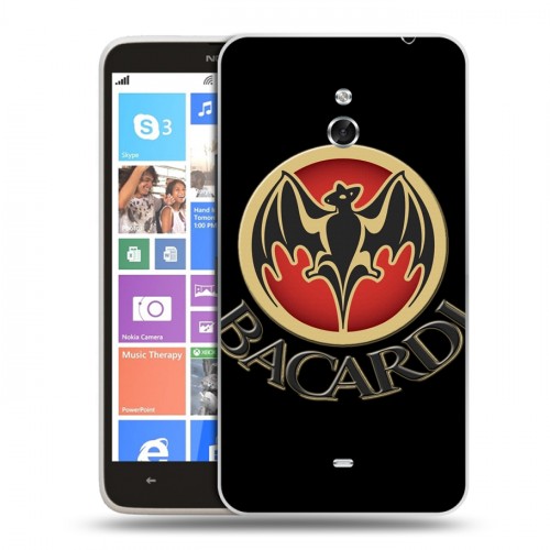 Дизайнерский пластиковый чехол для Nokia Lumia 1320 Bacardi