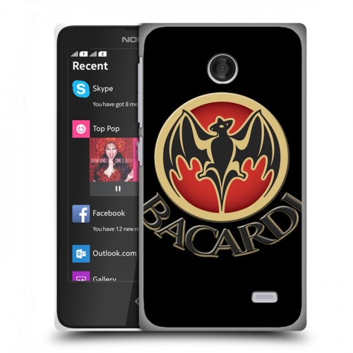 Дизайнерский пластиковый чехол для Nokia X Bacardi