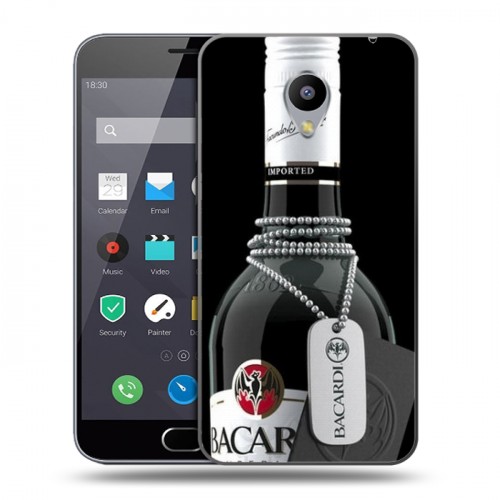 Дизайнерский пластиковый чехол для Meizu M2 Note Bacardi