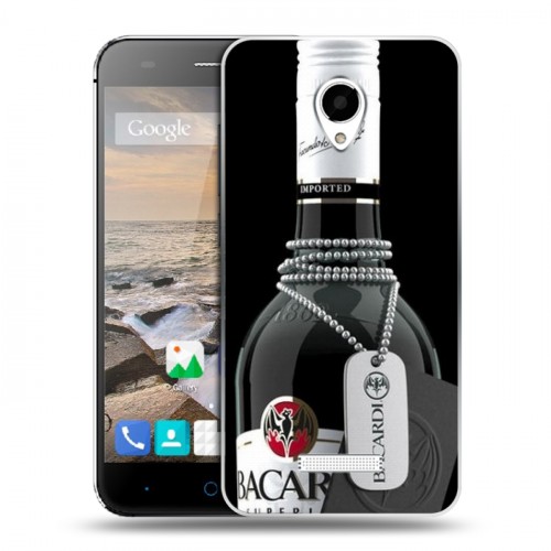 Дизайнерский силиконовый чехол для Micromax Canvas Spark Bacardi