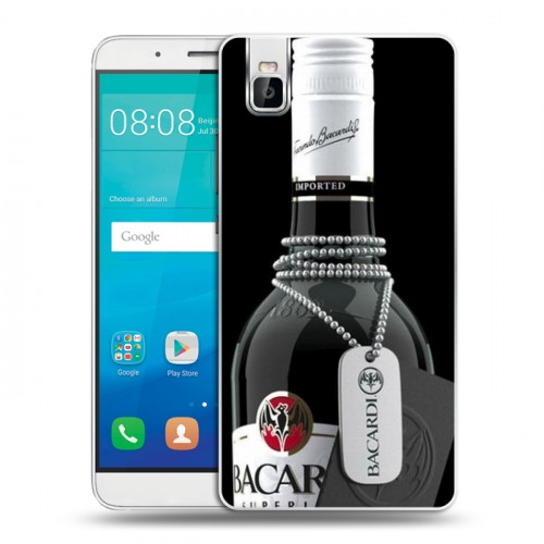 Дизайнерский пластиковый чехол для Huawei ShotX Bacardi