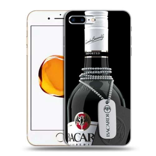 Дизайнерский пластиковый чехол для Iphone 7 Plus / 8 Plus Bacardi