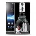 Дизайнерский пластиковый чехол для Sony Xperia S Bacardi