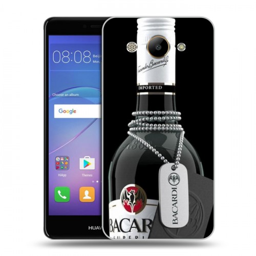 Дизайнерский пластиковый чехол для Huawei Y3 (2017) Bacardi