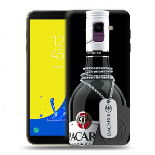 Дизайнерский пластиковый чехол для Samsung Galaxy J6 Bacardi