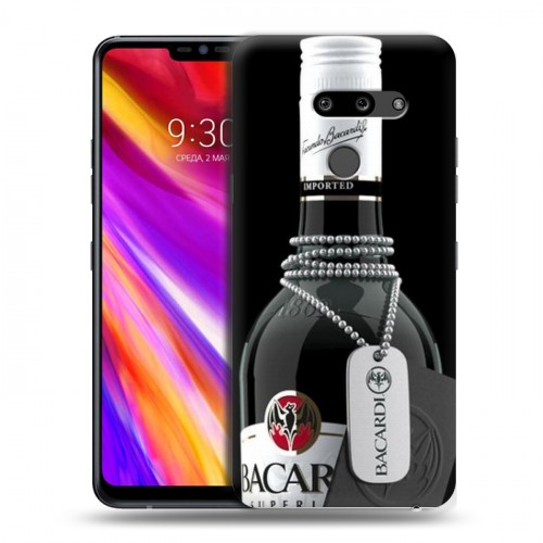 Дизайнерский пластиковый чехол для LG G8 ThinQ Bacardi