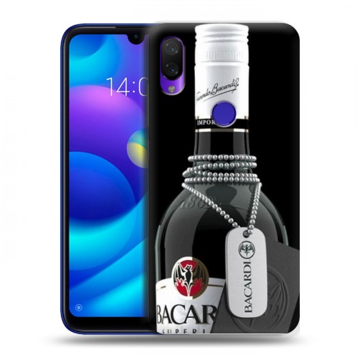 Дизайнерский пластиковый чехол для Xiaomi Mi Play Bacardi