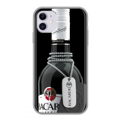 Дизайнерский пластиковый чехол для Iphone 11 Bacardi