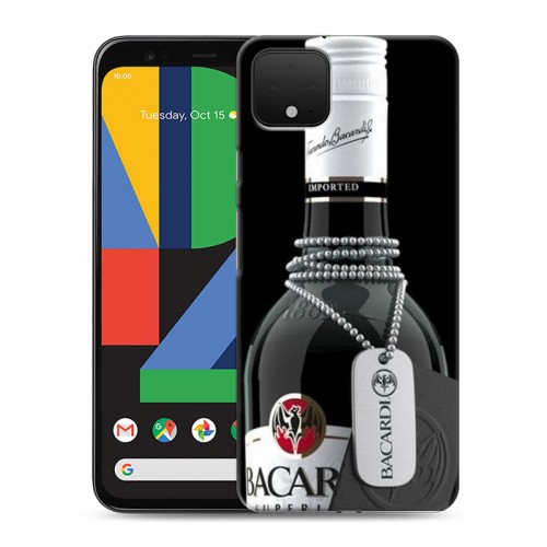 Дизайнерский пластиковый чехол для Google Pixel 4 Bacardi