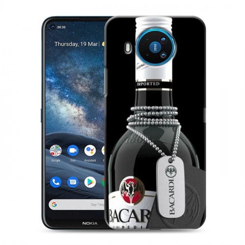 Дизайнерский силиконовый чехол для Nokia 8.3 Bacardi