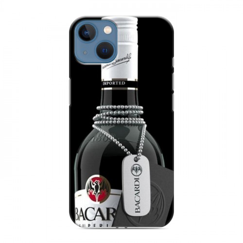 Дизайнерский силиконовый чехол для Iphone 13 Bacardi