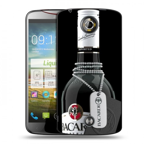 Дизайнерский пластиковый чехол для Acer Liquid S2 Bacardi