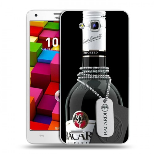 Дизайнерский пластиковый чехол для Huawei Honor 3x Bacardi