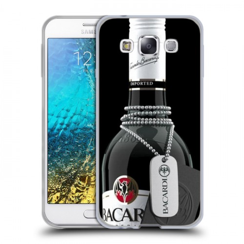 Дизайнерский пластиковый чехол для Samsung Galaxy E5 Bacardi