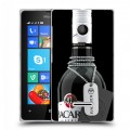 Дизайнерский пластиковый чехол для Microsoft Lumia 435 Bacardi