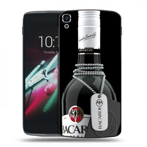 Дизайнерский пластиковый чехол для Alcatel One Touch Idol 3 (5.5) Bacardi