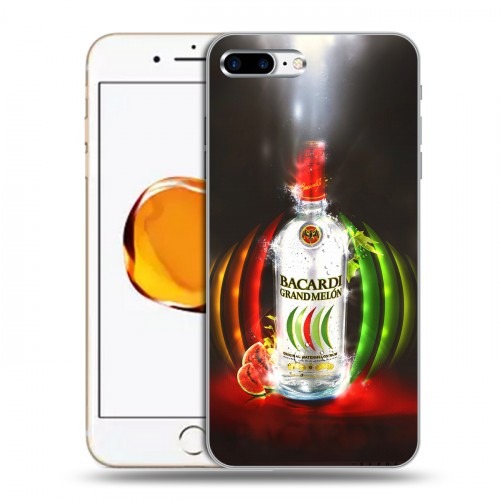 Дизайнерский пластиковый чехол для Iphone 7 Plus / 8 Plus Bacardi