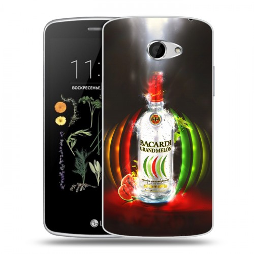 Дизайнерский силиконовый чехол для LG K5 Bacardi