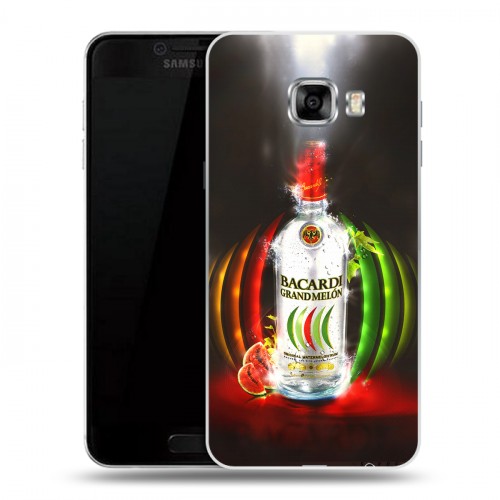 Дизайнерский пластиковый чехол для Samsung Galaxy C5 Bacardi