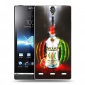 Дизайнерский пластиковый чехол для Sony Xperia S Bacardi