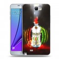 Дизайнерский пластиковый чехол для Samsung Galaxy Note 2 Bacardi