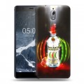 Дизайнерский силиконовый чехол для Nokia 3.1 Bacardi