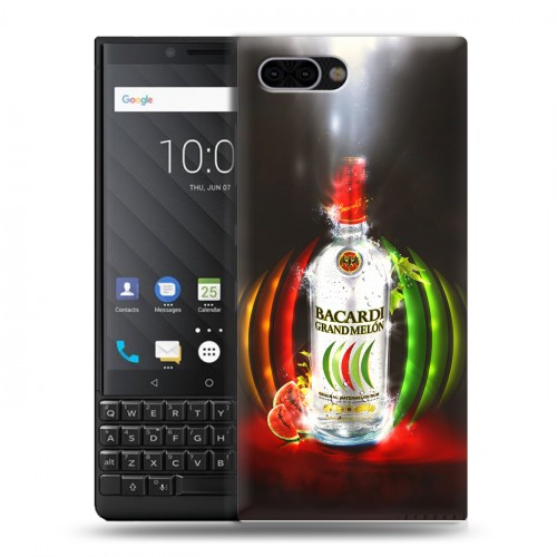 Дизайнерский пластиковый чехол для BlackBerry KEY2 Bacardi