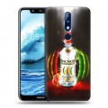 Дизайнерский силиконовый чехол для Nokia 5.1 Plus Bacardi