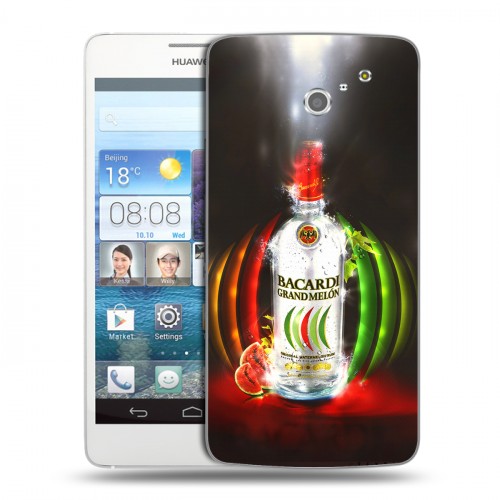 Дизайнерский пластиковый чехол для Huawei Ascend D2 Bacardi