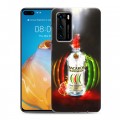 Дизайнерский пластиковый чехол для Huawei P40 Bacardi