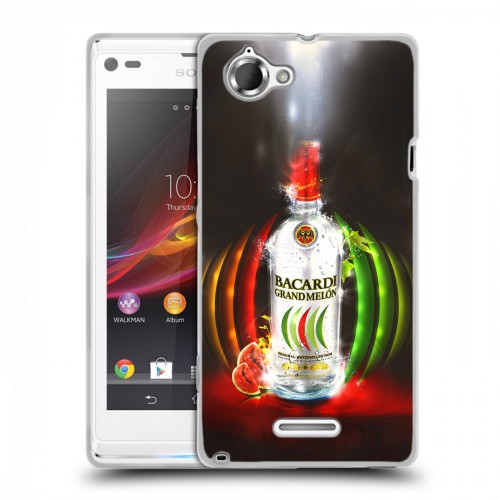 Дизайнерский пластиковый чехол для Sony Xperia L Bacardi