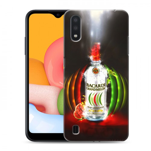 Дизайнерский силиконовый чехол для Samsung Galaxy M01 Bacardi