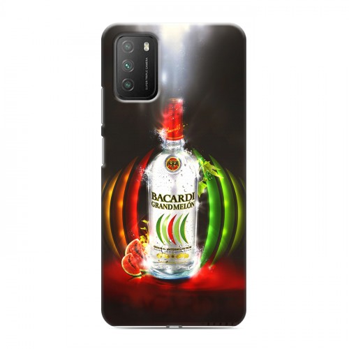 Дизайнерский пластиковый чехол для Xiaomi Poco M3 Bacardi