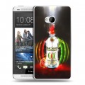 Дизайнерский пластиковый чехол для HTC One (M7) Dual SIM Bacardi