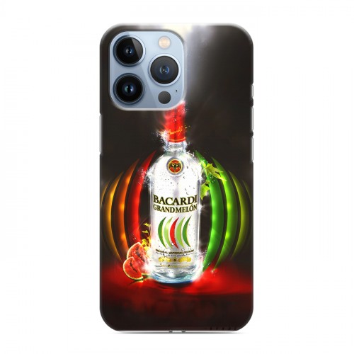 Дизайнерский силиконовый чехол для Iphone 13 Pro Bacardi