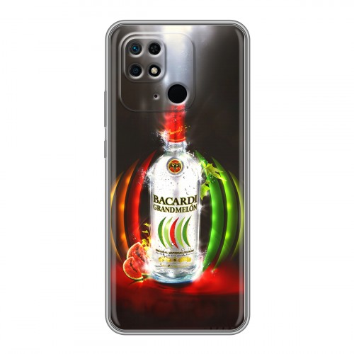 Дизайнерский силиконовый чехол для Xiaomi Redmi 10C Bacardi