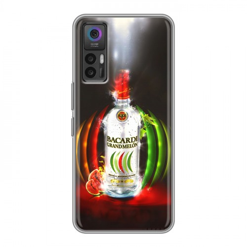 Дизайнерский силиконовый чехол для TCL 30 Bacardi