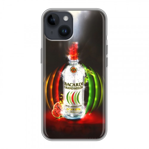 Дизайнерский пластиковый чехол для Iphone 14 Bacardi