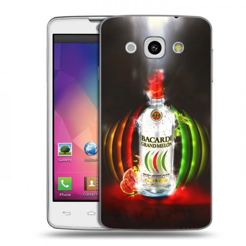 Дизайнерский пластиковый чехол для LG L60 Bacardi