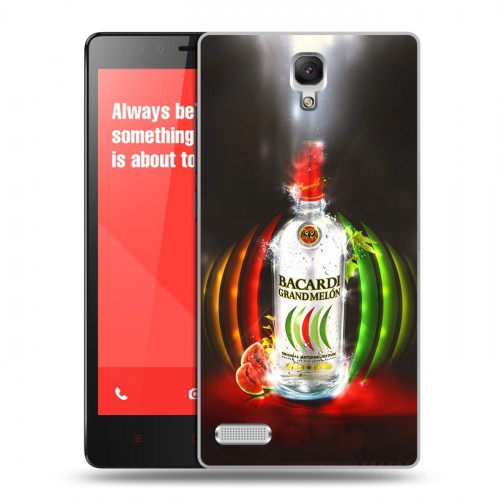 Дизайнерский пластиковый чехол для Xiaomi RedMi Note Bacardi