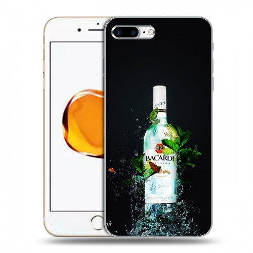 Дизайнерский пластиковый чехол для Iphone 7 Plus / 8 Plus Bacardi