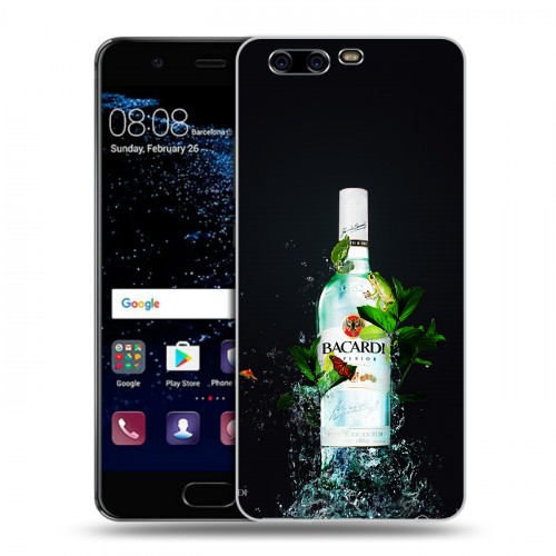 Дизайнерский пластиковый чехол для Huawei P10 Bacardi