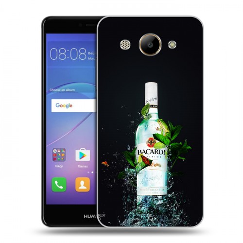 Дизайнерский пластиковый чехол для Huawei Y3 (2017) Bacardi