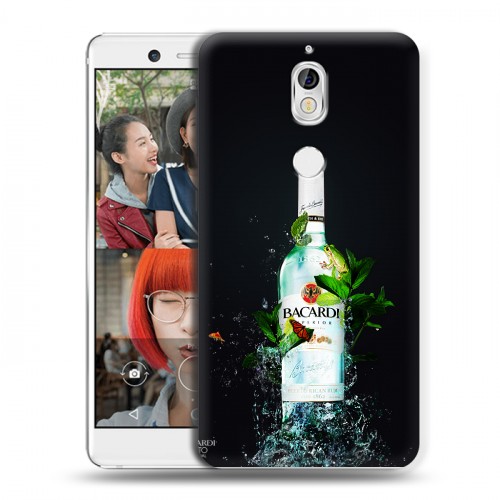 Дизайнерский пластиковый чехол для Nokia 7 Bacardi