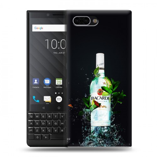 Дизайнерский пластиковый чехол для BlackBerry KEY2 Bacardi