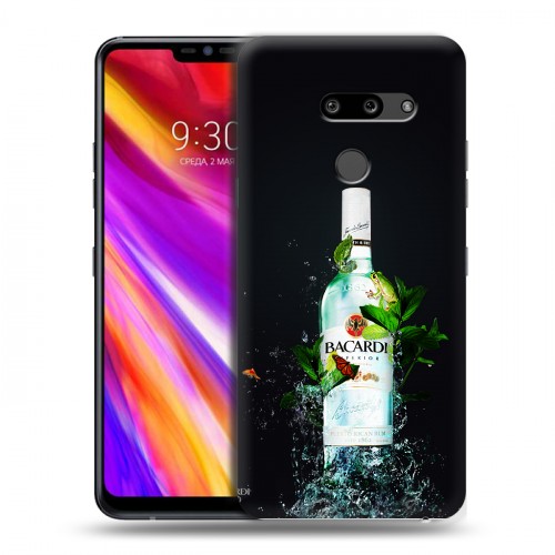 Дизайнерский пластиковый чехол для LG G8 ThinQ Bacardi