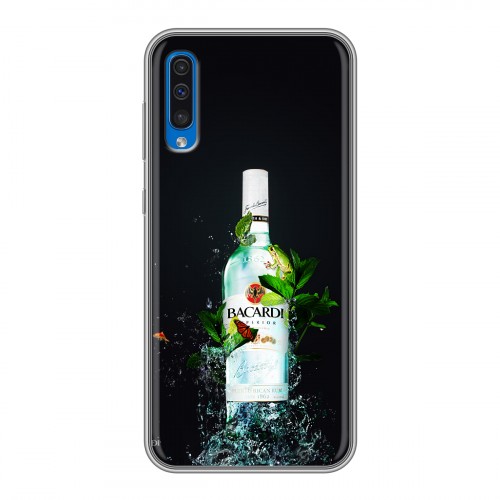 Дизайнерский силиконовый чехол для Samsung Galaxy A50 Bacardi