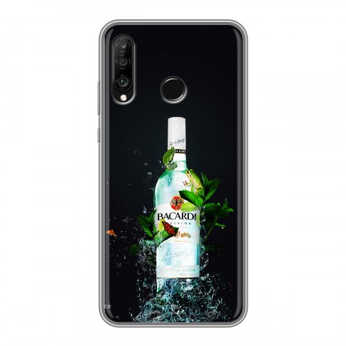 Дизайнерский силиконовый чехол для Huawei P30 Lite Bacardi